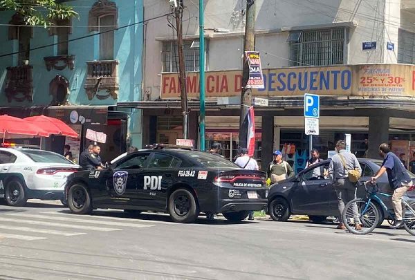 Reportan dos detenidos tras disparos en la colonia Roma