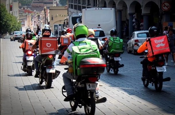 Repartidores bloquearon Parque Lira exigiendo justicia tras incidente en Polanco