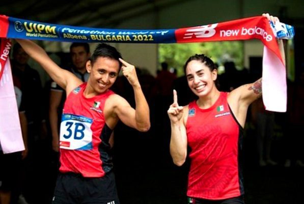 Mexicanos se cuelgan el oro en la Copa Mundial de Pentatlón