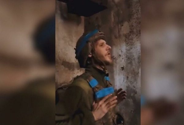 Soldado ucraniano canta canción ganadora de Eurovisión en pleno bombardeo #VIDEO