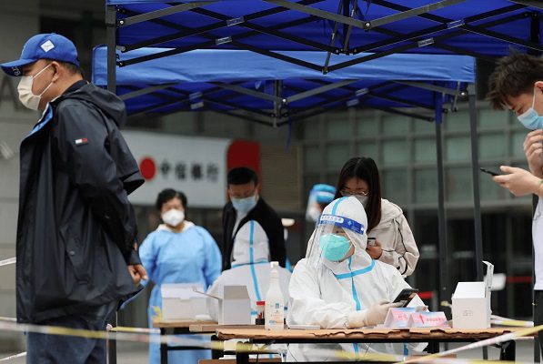 China reporta su primer caso del sublinaje BA.2.12.1 de la variante Ómicron