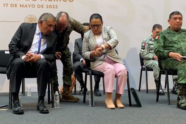Secretarios de Seguridad, Gobernación y Marina atienden asunto durante la mañanera