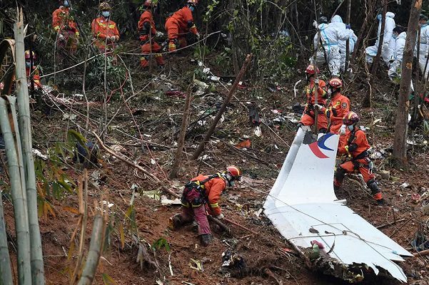 Caída de avión de China Eastern donde 132 personas murieron fue intencional: WSJ