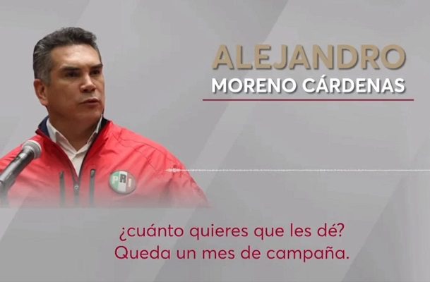 Layda Sansores difunde audio de 'Alito' Moreno diciendo que Cinépolis aportó 25 mdp al PRI