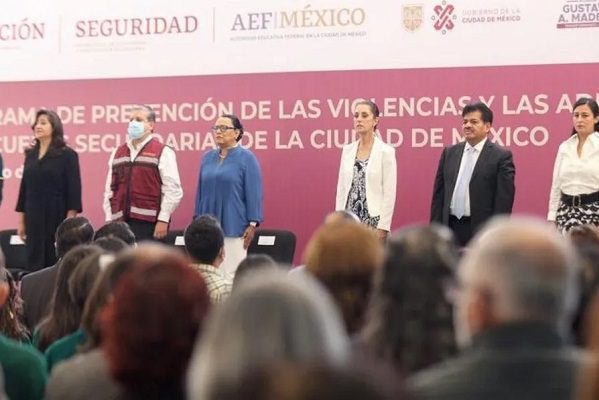 Sheinbaum presenta el plan “Prevención de la Violencia y el Consumo de Sustancias”