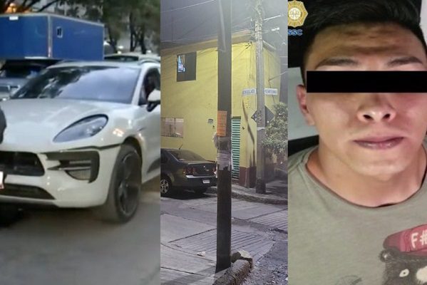 Balean en el rostro a hijo de Embajador de México que conducía un Porsche