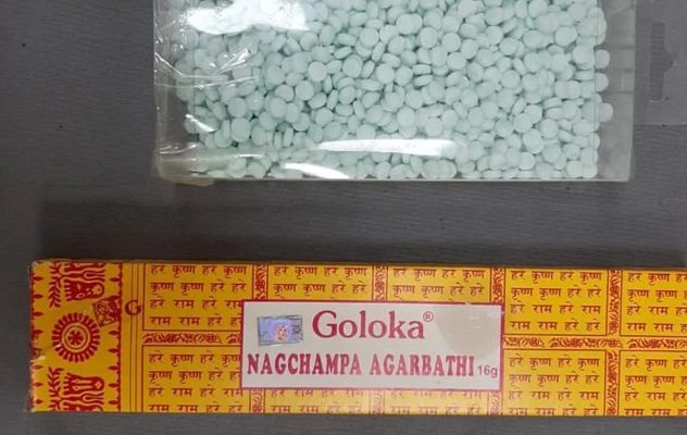 Decomisan mil pastillas de fentanilo en cajas de incienso, en NL