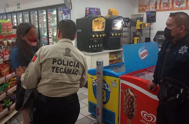 Rescatan a joven víctima de secuestro gracias a su celular, en Tecámac