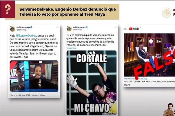 Gobierno federal descarta que haya ordenado censurar a Eugenio Derbez