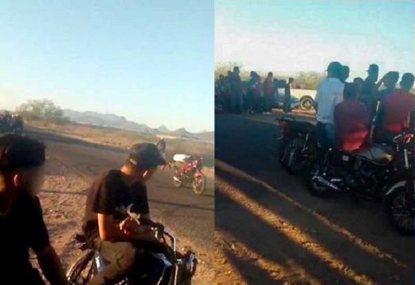 Dos motociclistas mueren tras chocar de frente en carrera clandestina, en BC #VIDEO