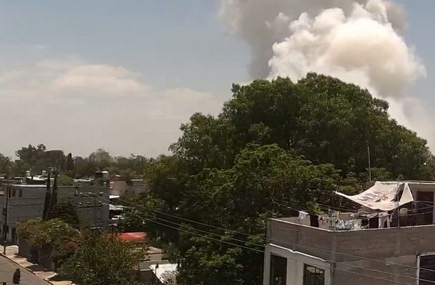 Reportan explosión de polvorín en Zumpango, Estado de México