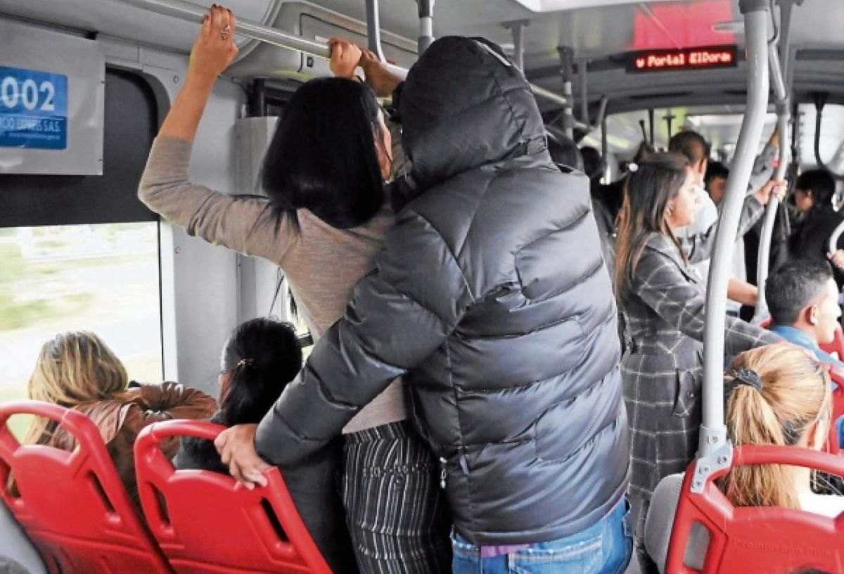 Abuso sexual en autobús