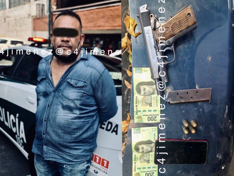 'El Charmín', líder de banda dedicada al robo de celulares en Eje Central