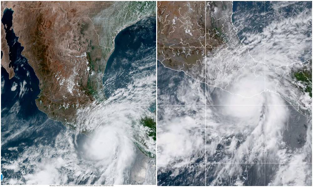 El Huracán 'Agatha'