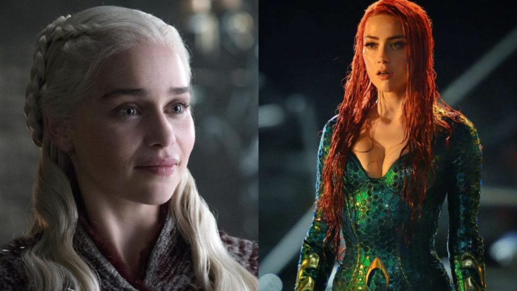 Emilia Clark podría reemplazar a Amber Head en Aquaman