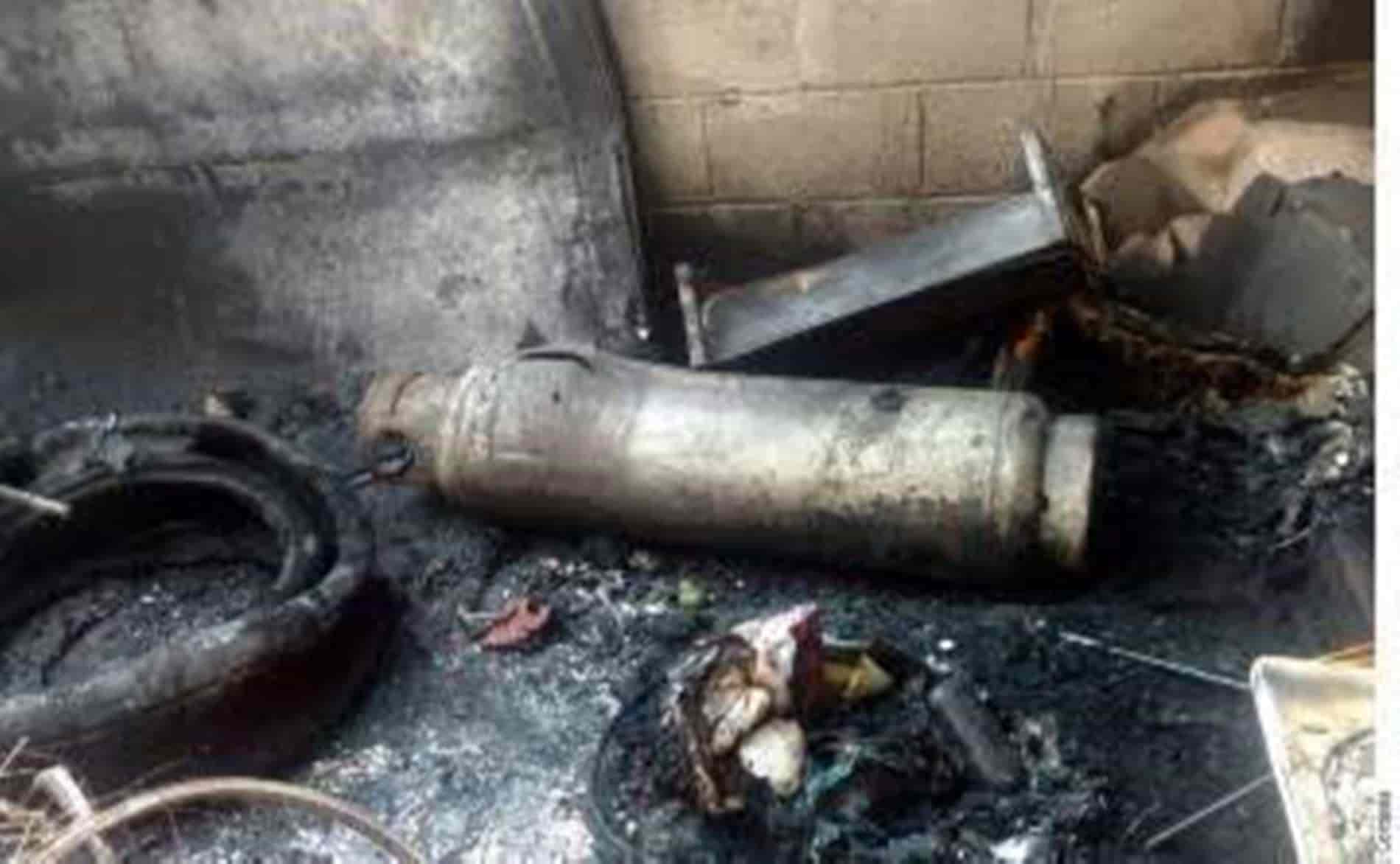 Explosión de tanque de gas