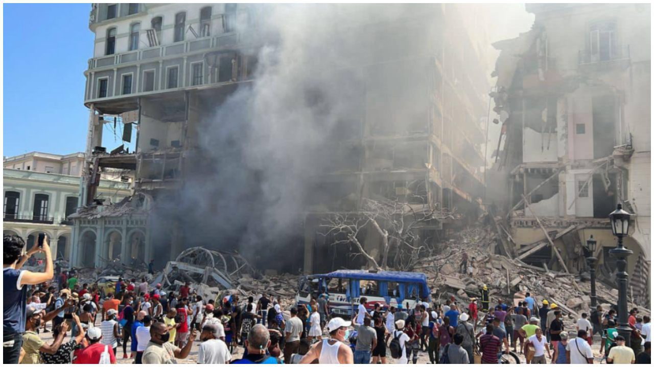 Explosión en Hotel Saratoga