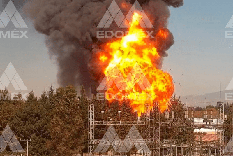 Incendio en fábrica de Lerma