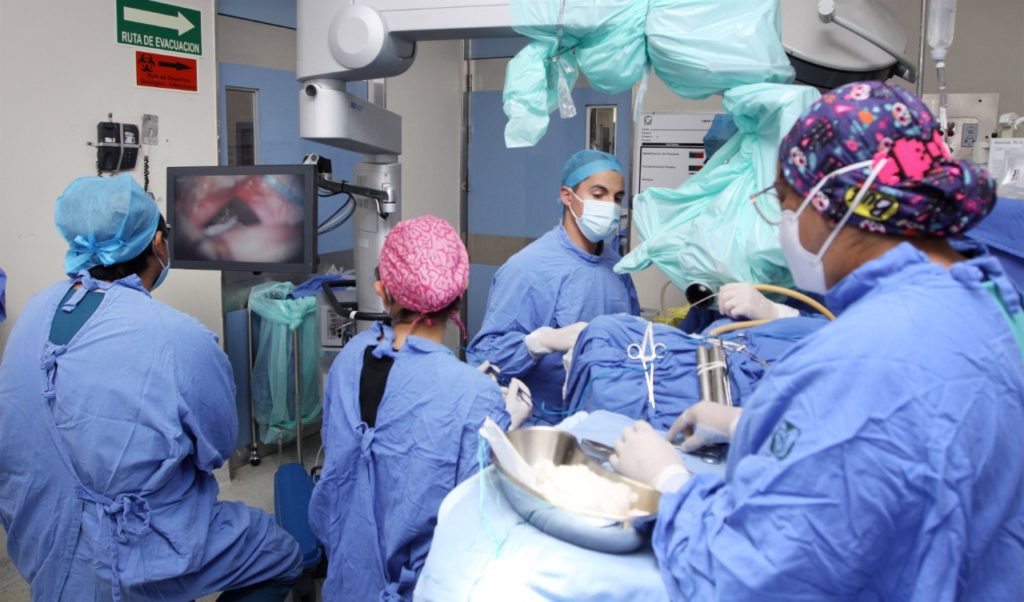 Intervenciones quirúrgicas en el IMSS