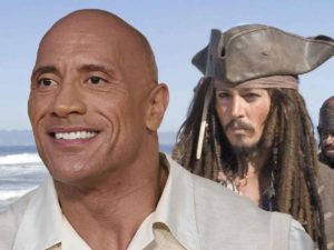 ‘La Roca’ podría ser el nuevo Jack Sparrow en Piratas del Caribe