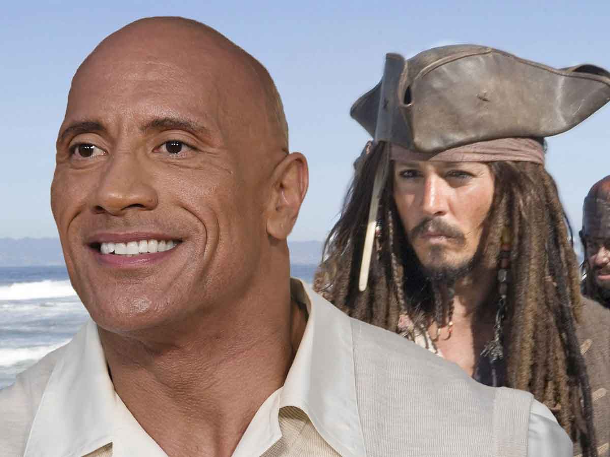 'La Roca' podría ser el nuevo Jack Sparrow en Piratas del Caribe