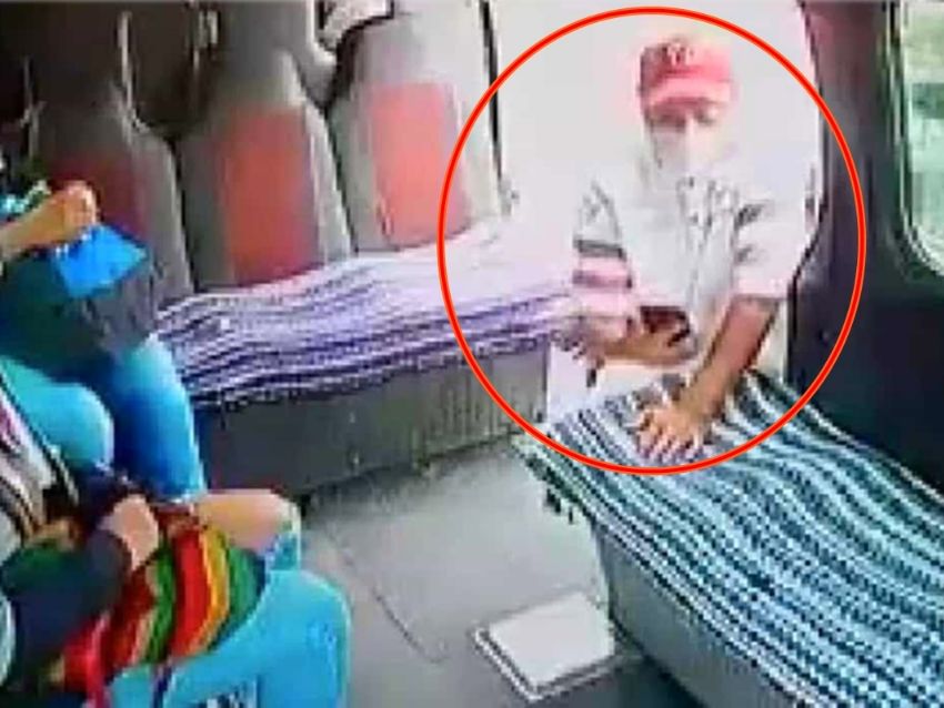 Ladrón descubre que pasajero le dio un celular falso