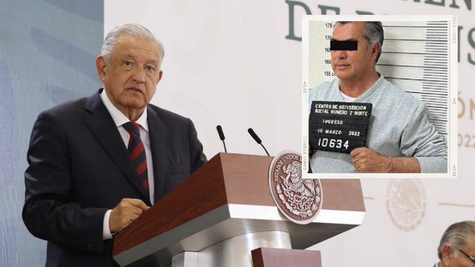 López Obrador manda saludos a El Bronco