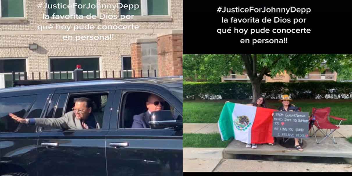 Mexicana viaja a EU para apoyar a Johnny Depp