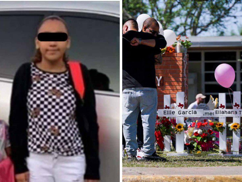 Niña sobreviviente de la masacre en Texas