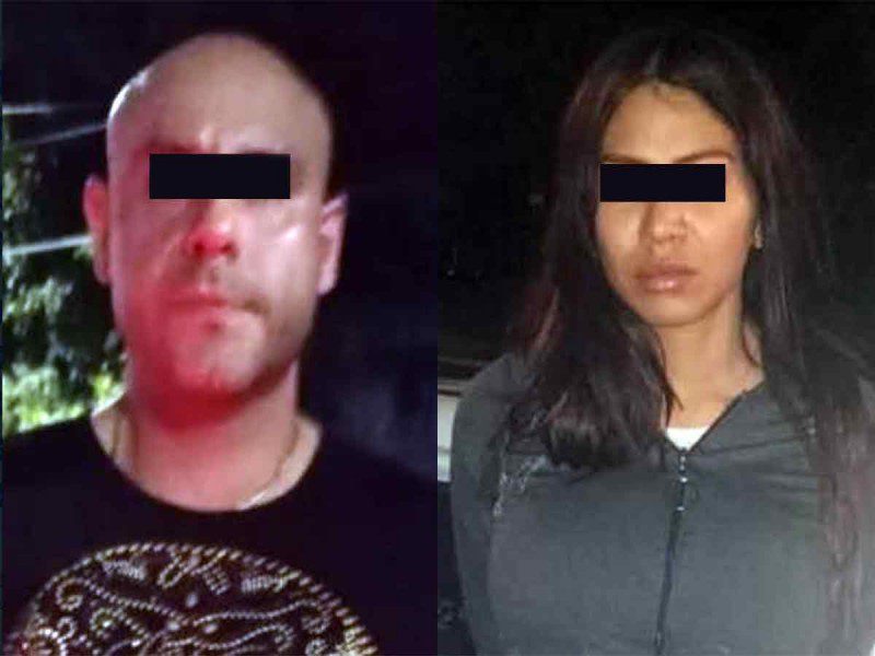 Par de extorsionadores en la CDMX