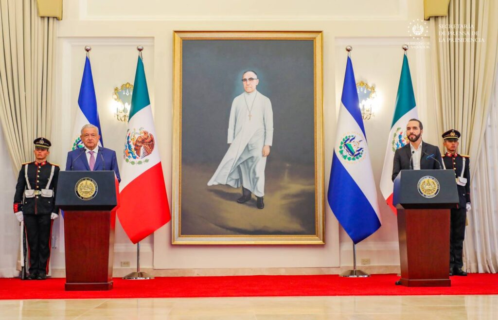 Presidente de México y de El Salvador