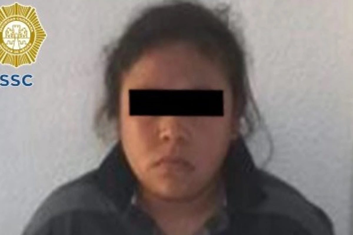 Presunta delincuente detenida en Coyoacán