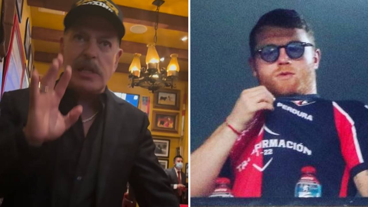 Sergio Goyri arremete contra el 'Canelo' por usar una playera del Atlas