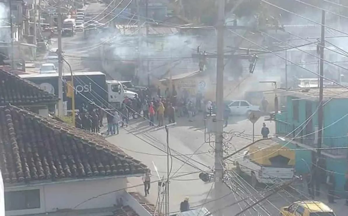 Tiroteo registrado en Chiapas