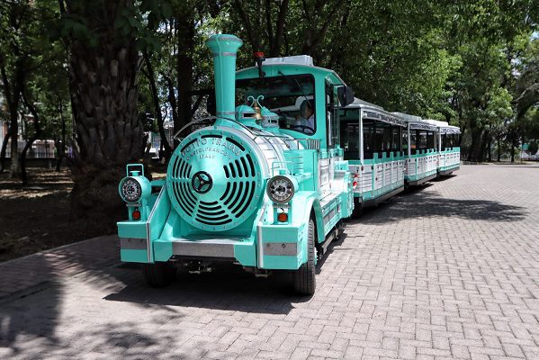 ¡Volvió el trenecito de Chapultepec!, ahora es eléctrico y sustentable