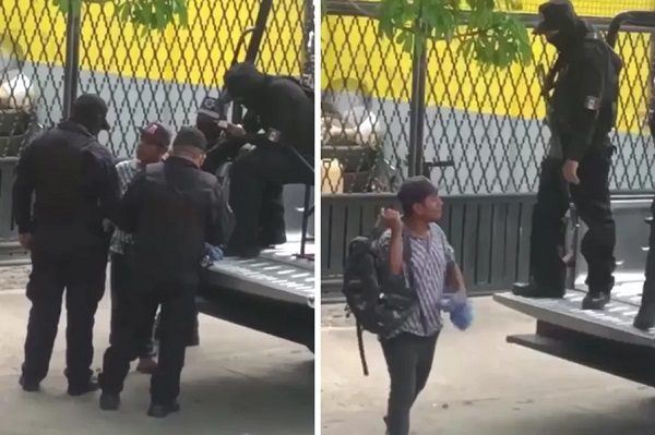 Captan supuesto robo de policías a un hombre en Acapulco