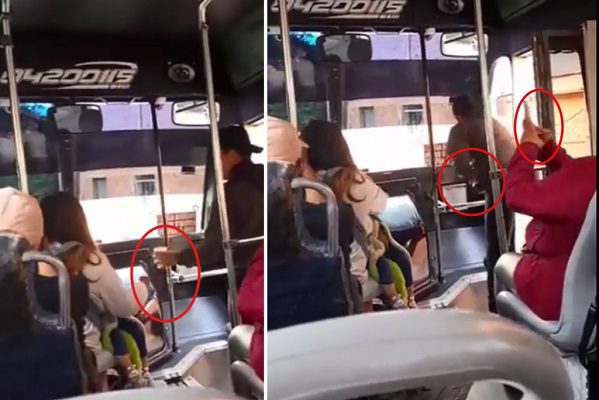 Dan de baja a chofer de CDMX tras ser captado compartiendo caguama #VIDEO