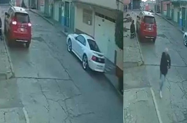Sujetos roban camioneta en 30 segundos en calles de Naucalpan #VIDEO