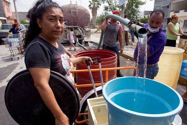 Extenderán una hora más servicio de agua en Nuevo León