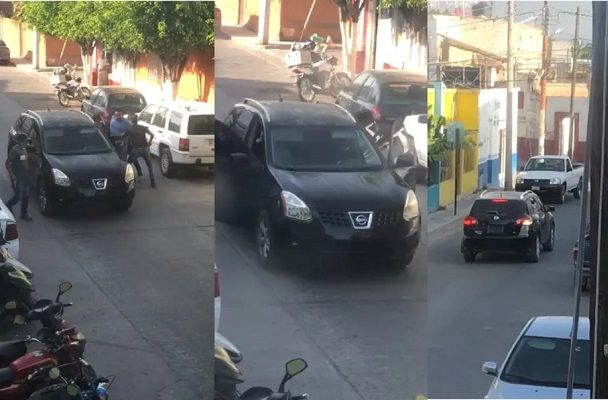 Captan supuesto 'levantón' en Río Verde, San Luis Potosí #VIDEO