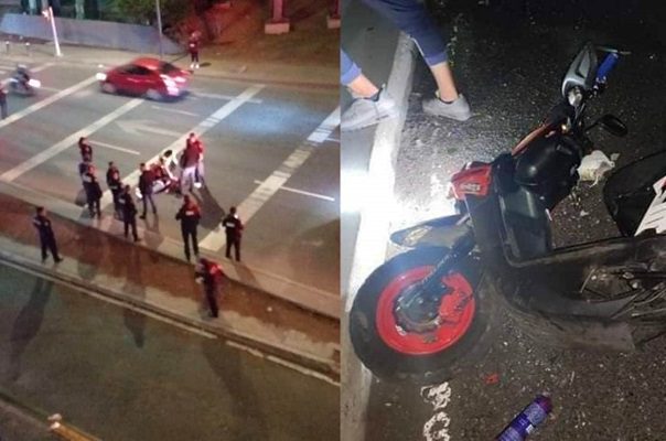 Motociclista muere tras caer desde puente en Periférico Oriente