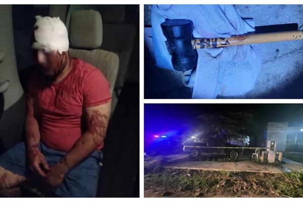 Embarazada detiene a martillazos intento de abuso sexual a su hermana, en Yucatán