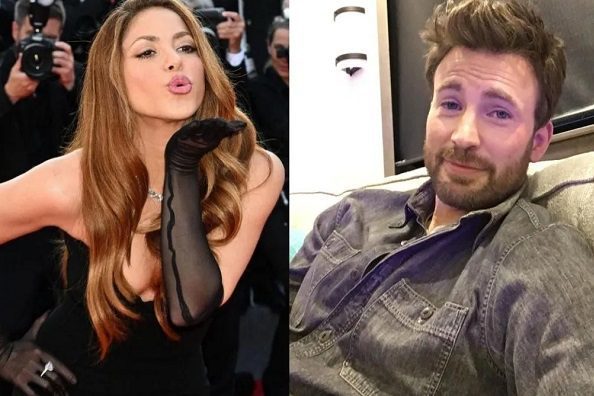 Chris Evans confiesa si saldría con Shakira tras ruptura con Piqué