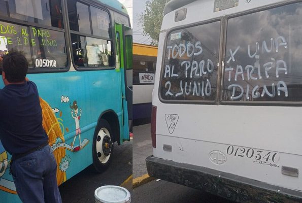 Transportistas de CDMX rechazan aumento de un peso a las tarifas