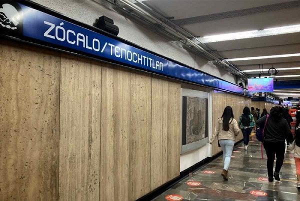 Cierran estación Zócalo del Metro CDMX por manifestación