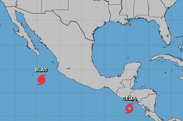 Se esperan lluvias en 6 estados por formación de tormenta tropical 'Celia'