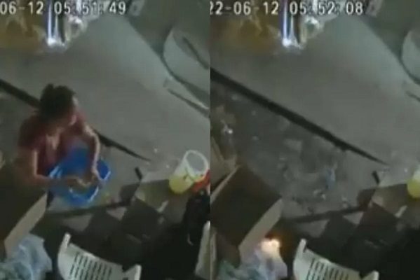 Mujer provoca incendio en mercado de Tampico por supuestos celos #VIDEO