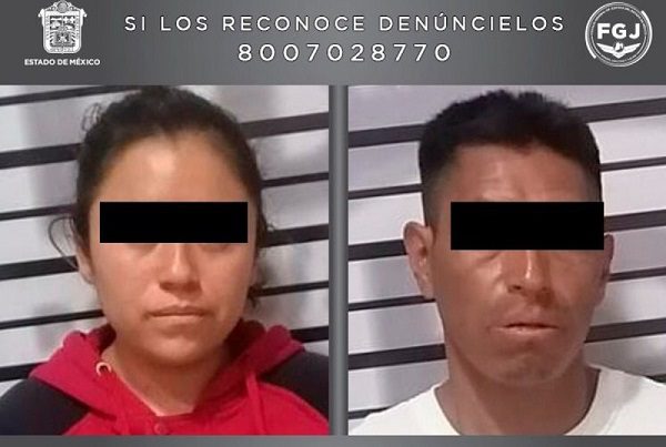 Con 10 mil pesos liberarán a pareja que dejó a niña en un tinaco en Chalco
