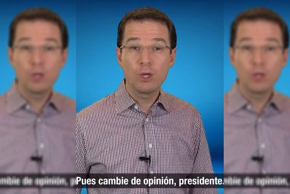 "Cambie de opinión, presidente", dice Anaya a AMLO por reforma electoral