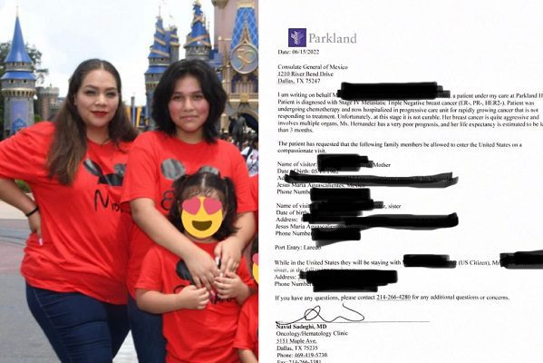 Niegan visa humanitaria a madre mexicana que buscaba ver a su hija morir en EU